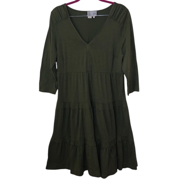 Anthropologie Saturday Sunday Nellie Tiered Dress size M - Picture 1 of 6